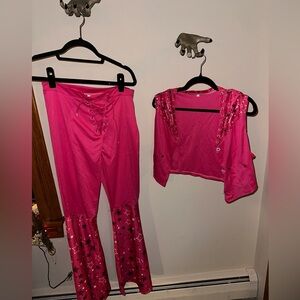 Cowgirl Barbie Costume Size L Never Worn